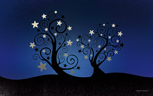 Christmas Starleaves wallpapers